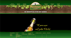 Desktop Screenshot of nerchauer-brauhaus.de